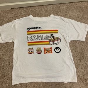 Ramen noodle shirt . Youth size small . Fits size 7. Great condition.